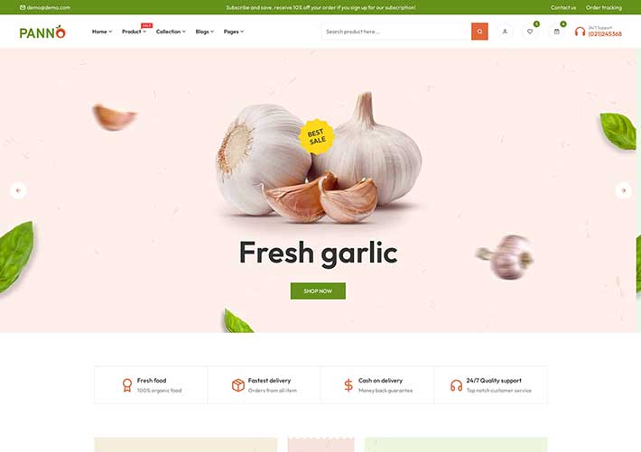 響應(yīng)式現(xiàn)代食品商城電子商務(wù)電商網(wǎng)站HTML5網(wǎng)頁(yè)模板